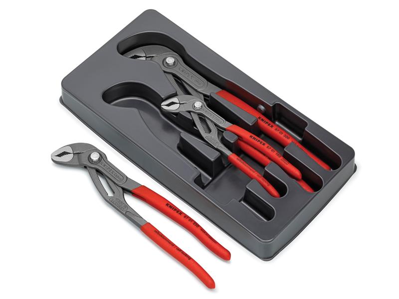 Knipex Cobra® Water Pump Pliers, Cushion Grip