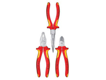 Load image into Gallery viewer, Knipex Elektro VDE Pliers Set, 3 Piece