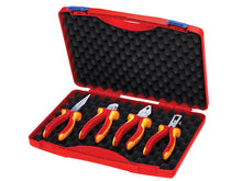 Load image into Gallery viewer, Knipex VDE Pliers Set in Case, 4 Piece