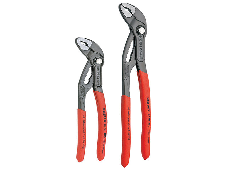 Knipex Cobra® Water Pump Pliers, Cushion Grip