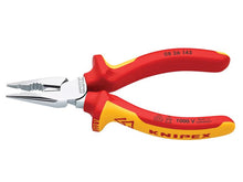 Load image into Gallery viewer, Knipex VDE High Leverage Needle Nose Pliers 145mm