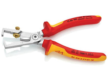 Load image into Gallery viewer, Knipex VDE StriX Insulation Stripper with Cable Shears 180mm