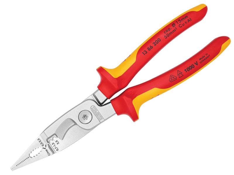 Knipex VDE Multifunctional Installation Pliers