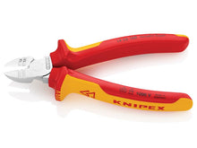 Load image into Gallery viewer, Knipex VDE Diagonal Insulation Stripper &amp; Side Cutter 160mm