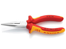 Load image into Gallery viewer, Knipex VDE Snipe Nose Side Cutting Pliers (Radio) 160mm