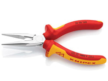 Load image into Gallery viewer, Knipex VDE Snipe Nose Side Cutting Pliers (Radio) 160mm