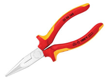 Load image into Gallery viewer, Knipex VDE Snipe Nose Side Cutting Pliers (Radio) 160mm