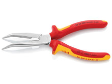 Load image into Gallery viewer, Knipex VDE Long Bent Snipe Nose Side Cutting Pliers 200mm