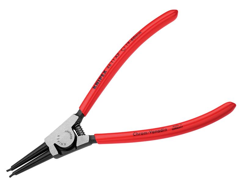 Knipex 46 11 Series External Straight Circlip Pliers