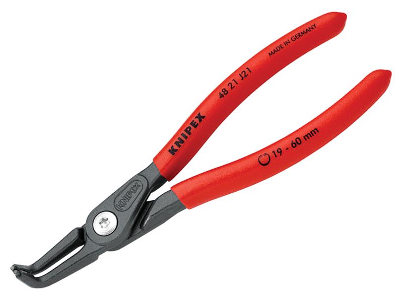 Knipex Internal Precision Bent Circlip Pliers 48 21 Series