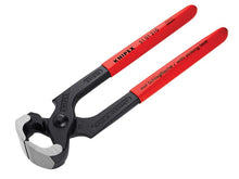 Load image into Gallery viewer, Knipex Hammerhead Style Carpenter&#39;s Pincers PVC Grip 210mm (8.1/4in)