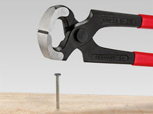 Load image into Gallery viewer, Knipex Hammerhead Style Carpenter&#39;s Pincers PVC Grip 210mm (8.1/4in)