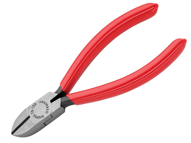 Knipex 70 01 Series Diagonal Cutters, PVC Grip