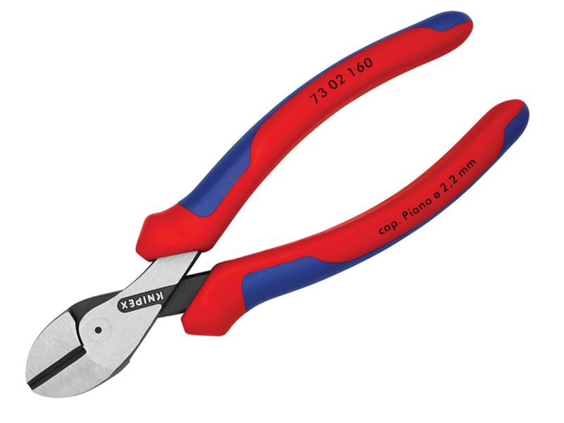 Knipex X-Cut® Compact Diagonal Cutter Multi-Component Grip 160mm