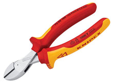 Load image into Gallery viewer, Knipex VDE X-Cut Compact Diagonal Cutter 160mm