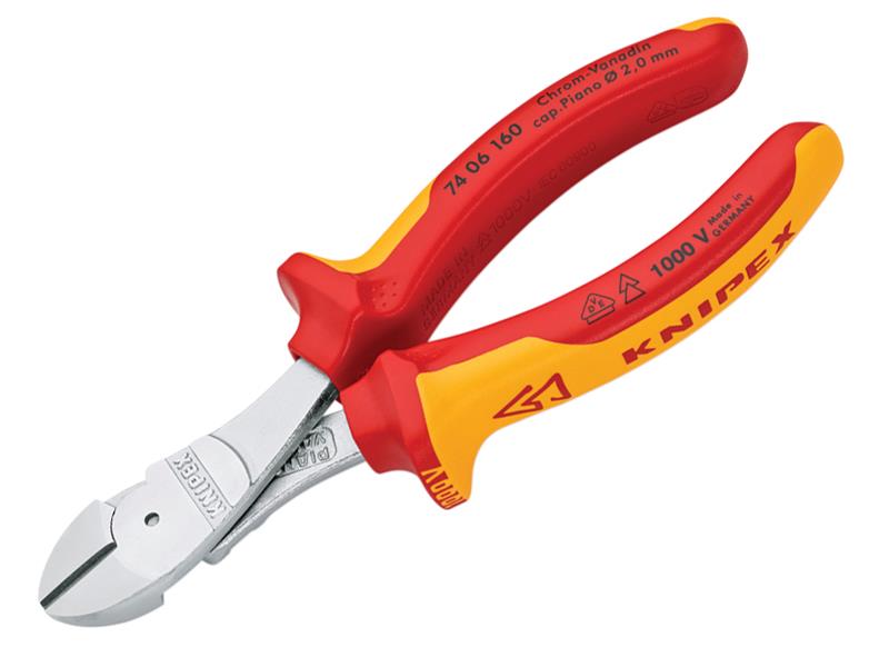 Knipex VDE High Leverage Diagonal Cutters