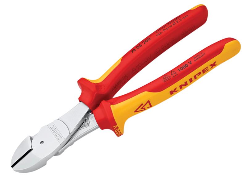 Knipex VDE High Leverage Diagonal Cutters