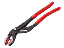 Load image into Gallery viewer, Knipex Plastic Pipe Grip Pliers Plastic Jaws 75mm Capacity 250mm