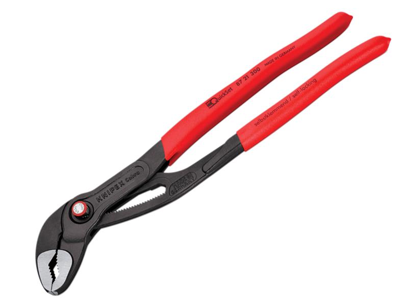 Cobra® Quickset Water Pump Pliers PVC Grips