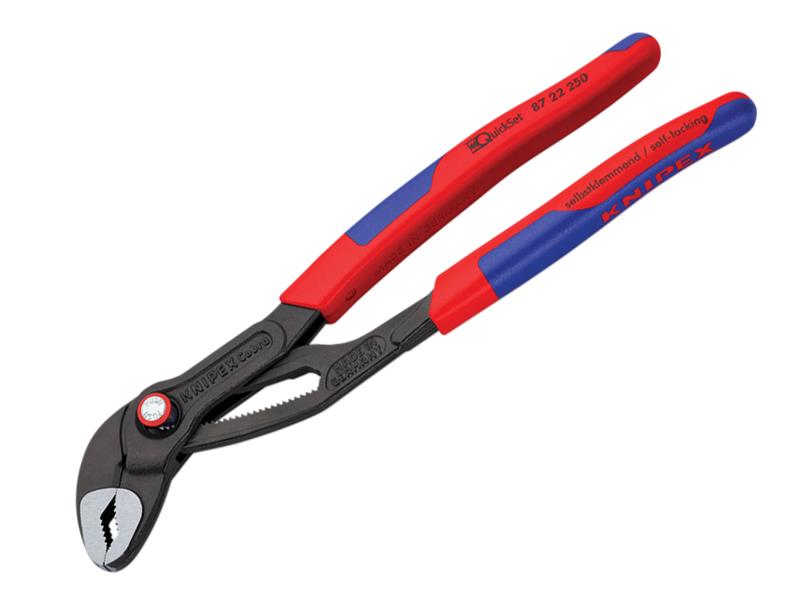 Cobra® Quickset Water Pump Pliers PVC Grips