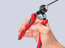 Load image into Gallery viewer, Knipex Wire Rope Cutters Multi-Component Grip 160mm