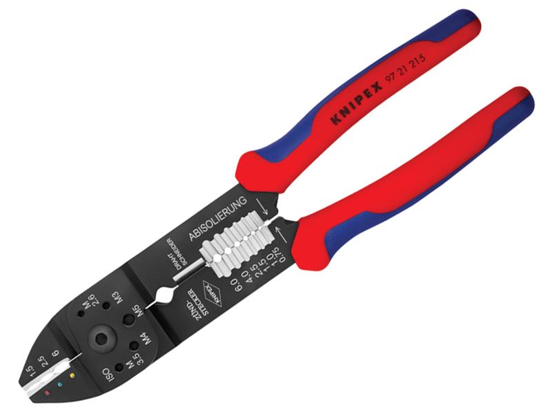 Knipex Crimping Pliers for Insulated Terminals & Plug Connectors