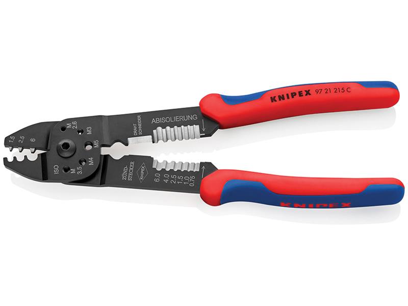 Knipex Crimping Pliers for Insulated Terminals & Plug Connectors