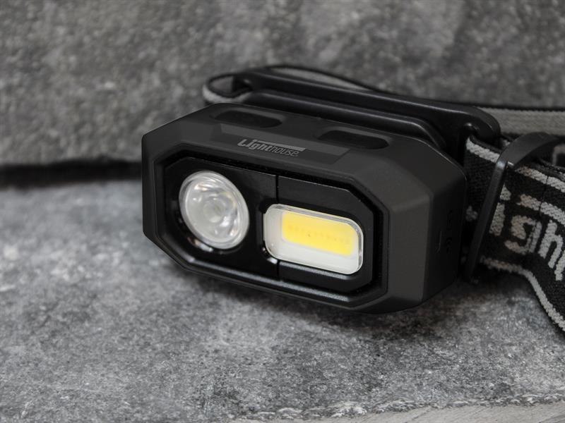 Lighthouse Elite Rechargeable LED Sensor Headlight 300 lumens