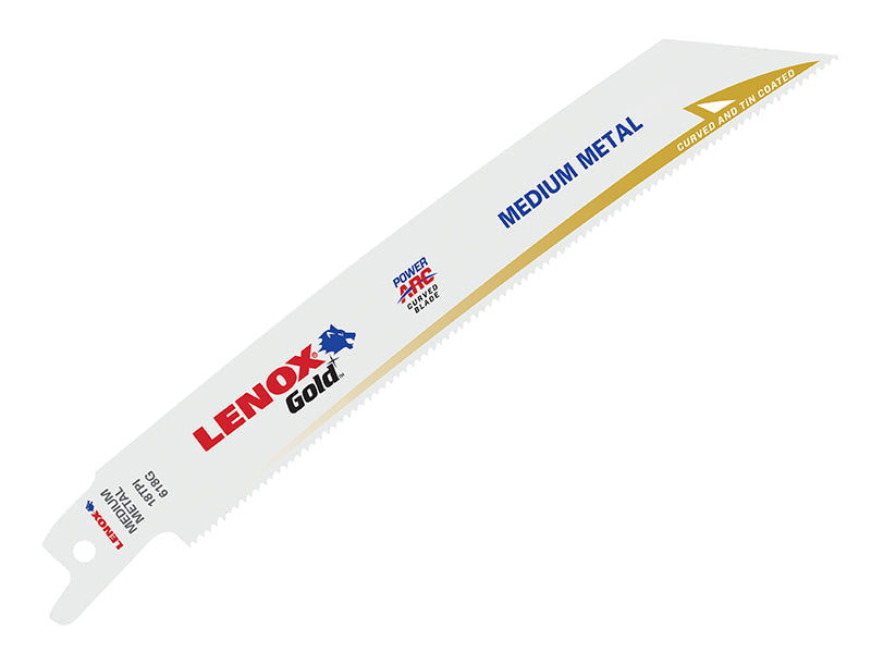 LENOX Gold® Metal Cutting Reciprocating Saw Blades