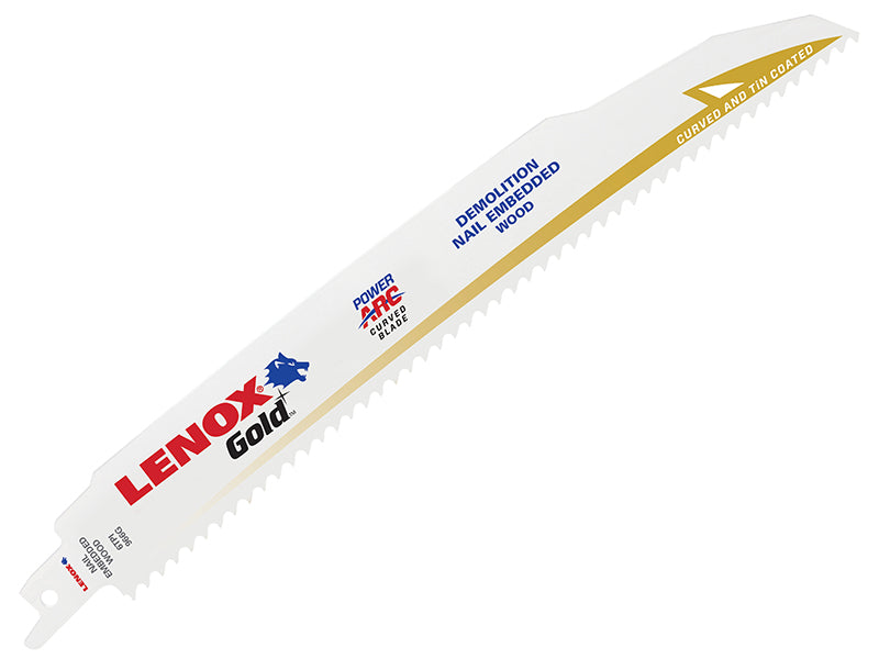 LENOX Gold® Demolition Reciprocating Saw Blades