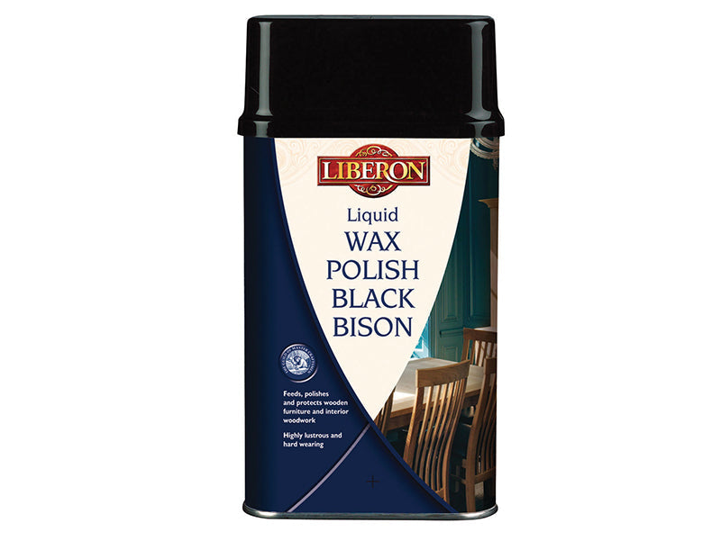 Liberon Liquid Wax Polish Black Bison