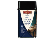 Load image into Gallery viewer, Liberon Liquid Wax Polish Black Bison