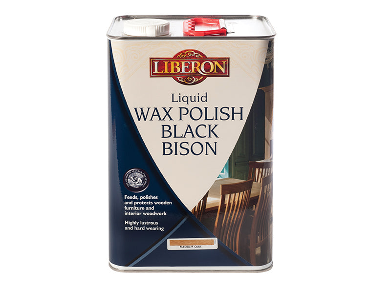 Liberon Liquid Wax Polish Black Bison