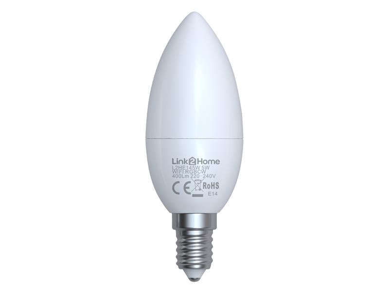 Link2Home Wi-Fi LED Dimmable Bulbs with RGB