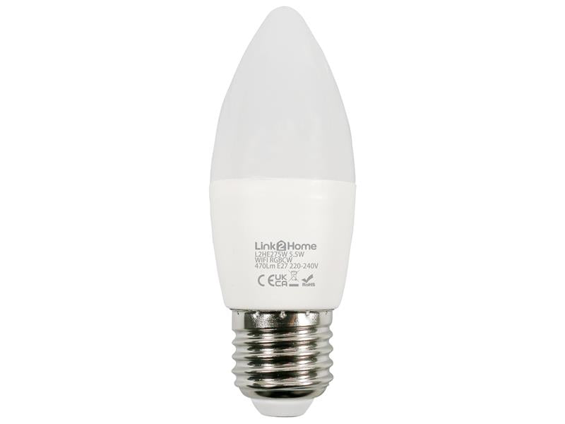 Link2Home Wi-Fi LED Dimmable Bulbs with RGB