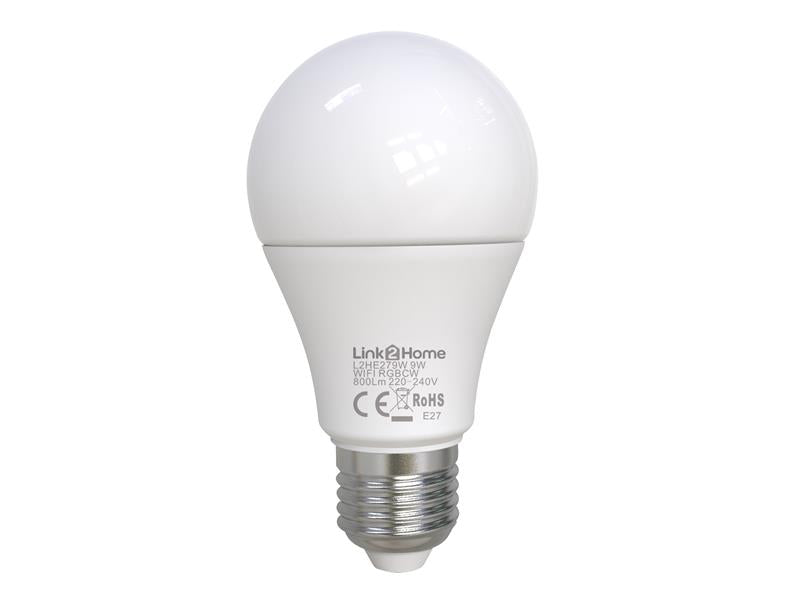 Link2Home Wi-Fi LED Dimmable Bulbs with RGB