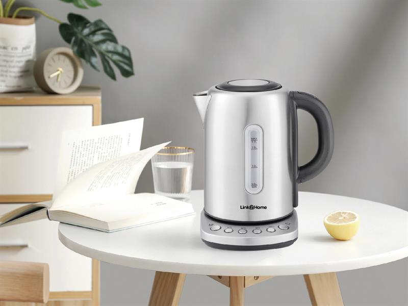 Link2Home Stainless Steel Smart Kettle 1.7L 3000W