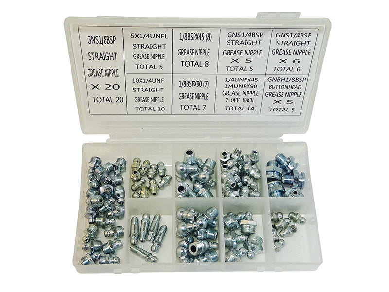 Lumatic Grease Nipple Selection Box Imperial