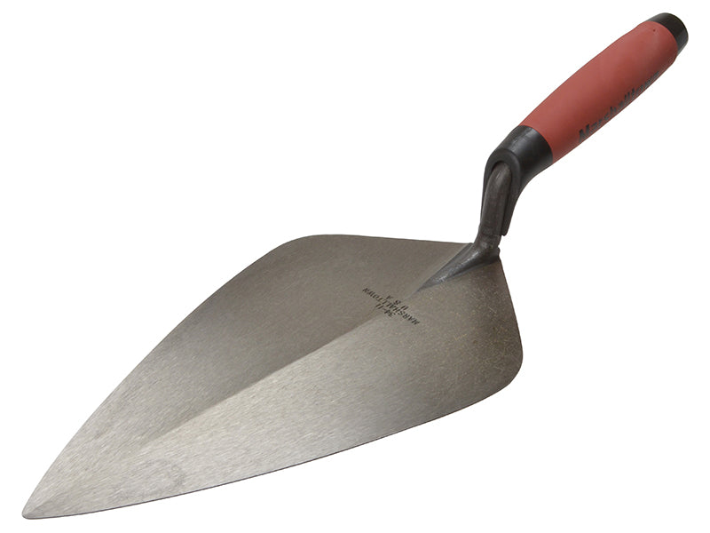 34D Wide London Pattern Brick Trowel, DuraSoft® Handle