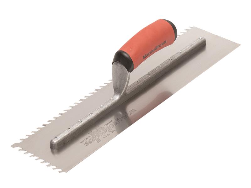 Marshalltown LayFlat Notch Trowel