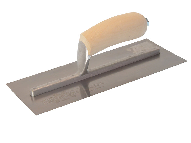 Marshalltown MXS S/S Finishing Trowel, Wooden