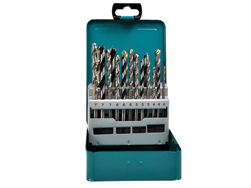 Makita D-47173 Mixed Drill Bit Set 18 Piece