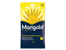 Load image into Gallery viewer, Marigold Extra-Life Kitchen Rubber Gloves - Medium (6 Pairs)