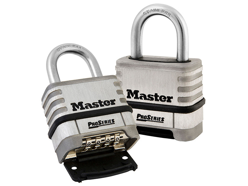 Master Lock ProSeries® Stainless Steel 4-Digit 57mm Padlock