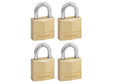 Load image into Gallery viewer, Master Lock Solid Brass Padlocks Single Lever