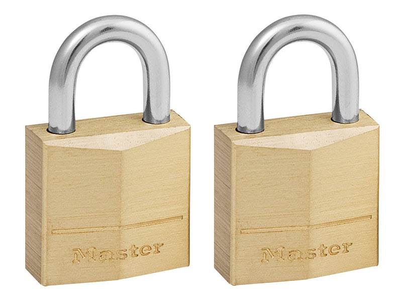 Master Lock Solid Brass Padlocks Single Lever