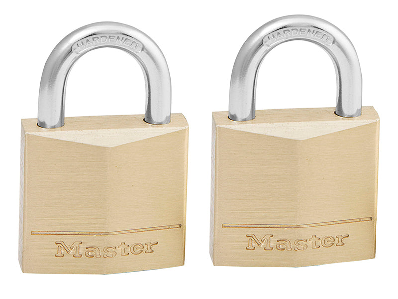 Master Lock Solid Brass Padlocks Double Lever