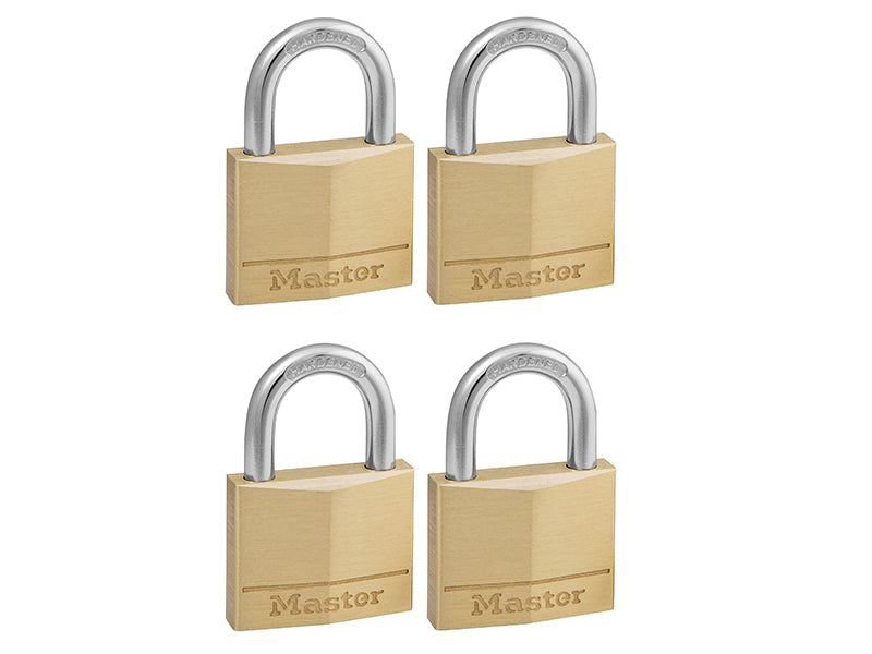 Master Lock Solid Brass Padlocks Double Lever