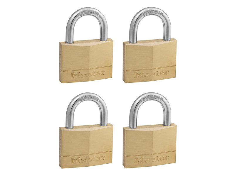 Master Lock Solid Brass Padlocks Double Lever