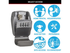 Master Lock 5415E Wall-Mounted Reinforced Key Lock Box